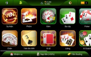 Game đánh bài trực tuyến là trò chơi rất được yêu thích 