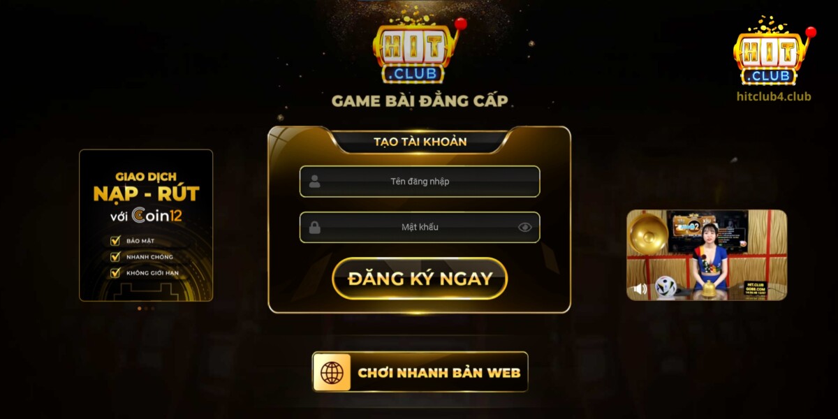 Hướng dẫn các bước đăng nhập Hitclub cực kỳ chi tiết, đơn giản