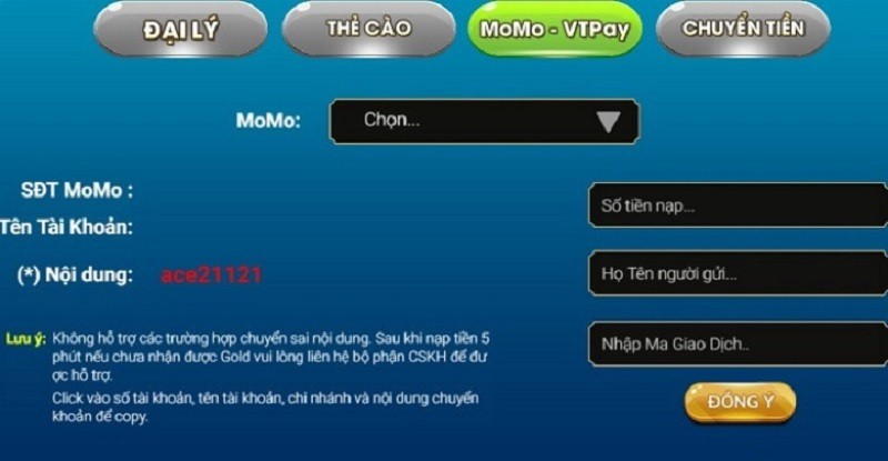 Tân binh dễ dàng đăng ký tài khoản
